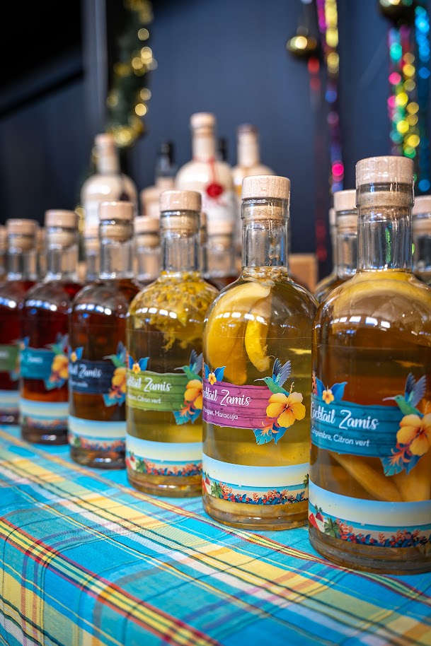 Bouteilles de rhum arrangé Cocktail Zamis
